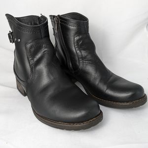 Women's Overland Abigail Lined Leather Ankle Boots